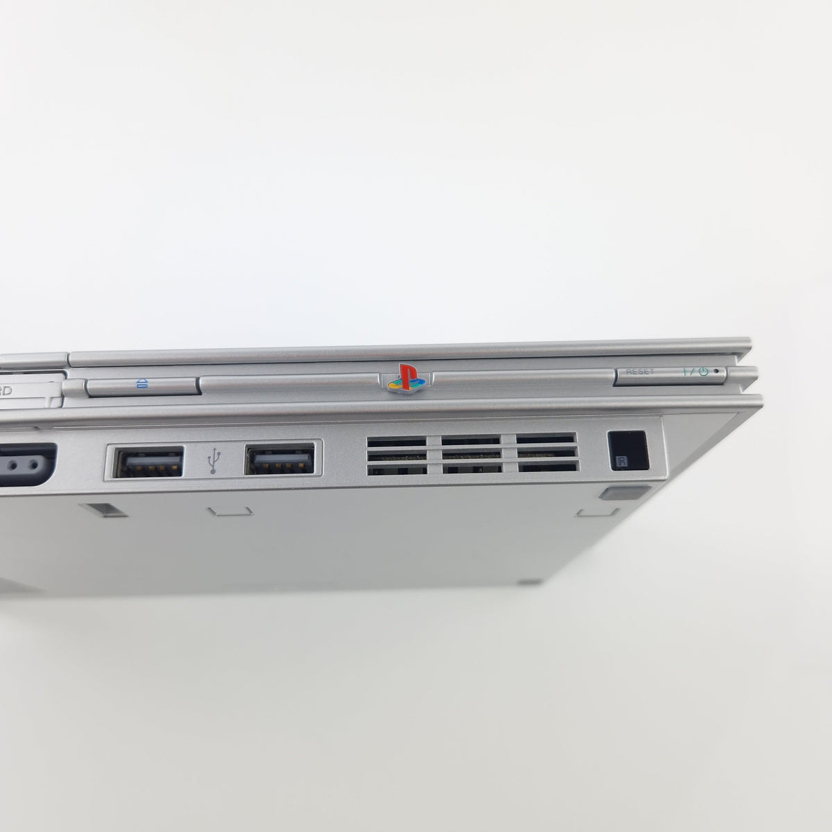 Playstation 2 Konsole Sony PS2 Slim Silber OVP PAL
