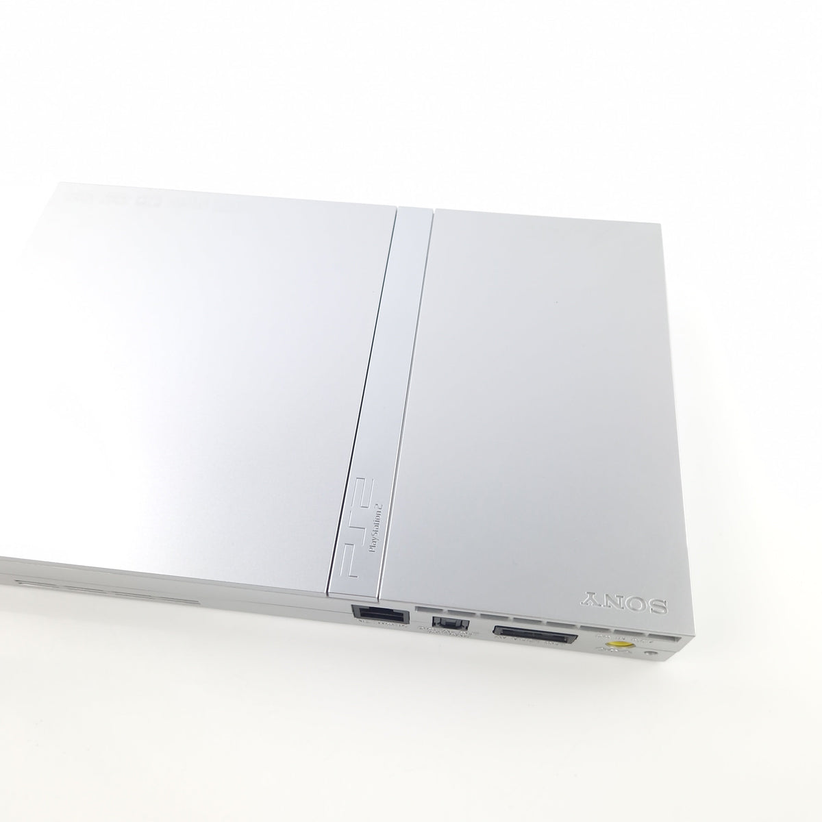 Playstation 2 Konsole Sony PS2 Slim Silber OVP PAL