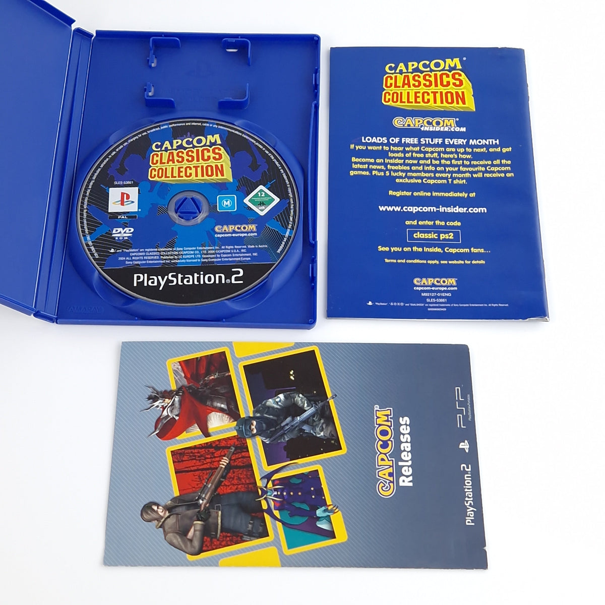 Playstation 2 Spiel – Capcom Classics Collection (OVP)