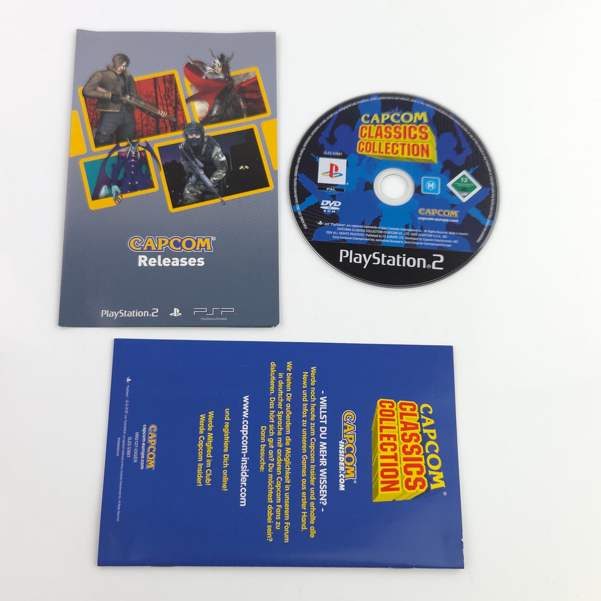 Playstation 2 Spiel – Capcom Classics Collection OVP