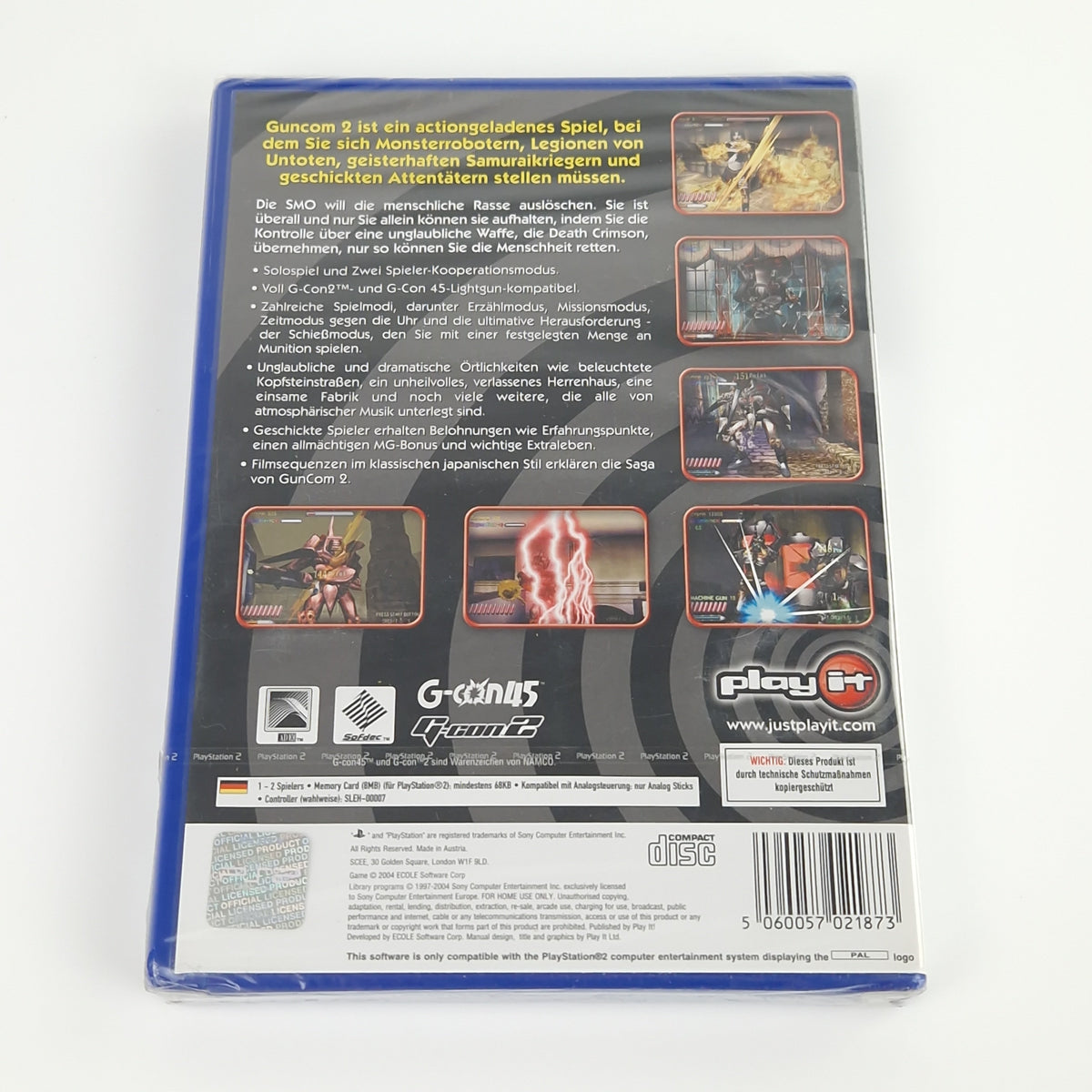 Playstation 2 Spiel – Guncom 2 Neu OVP PAL