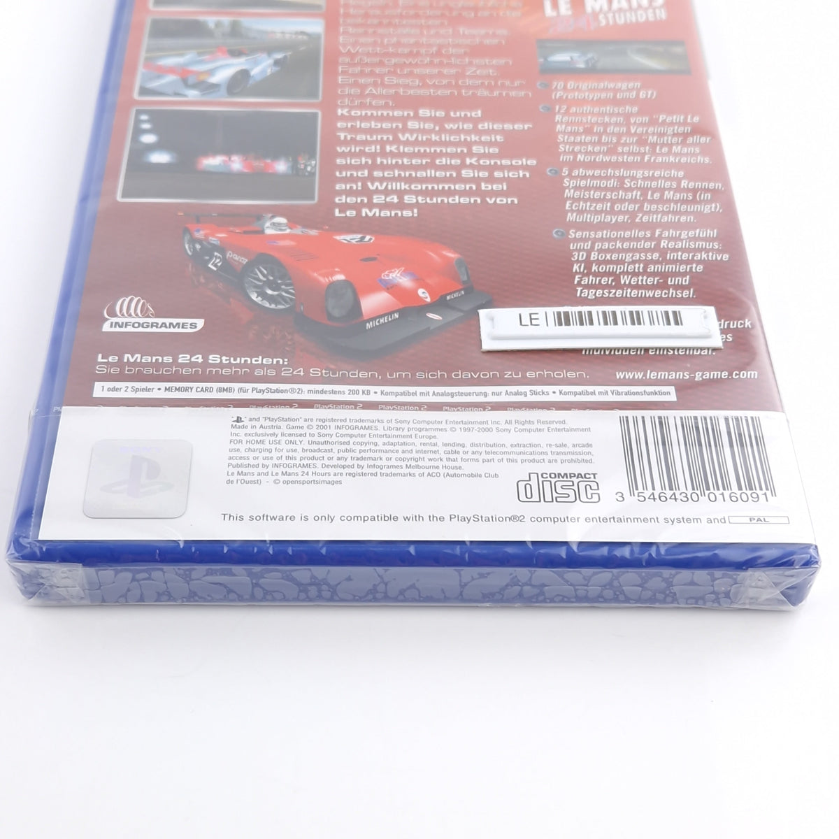 Playstation 2 Spiel – Le Mans 24 Stunden Factory Sealed