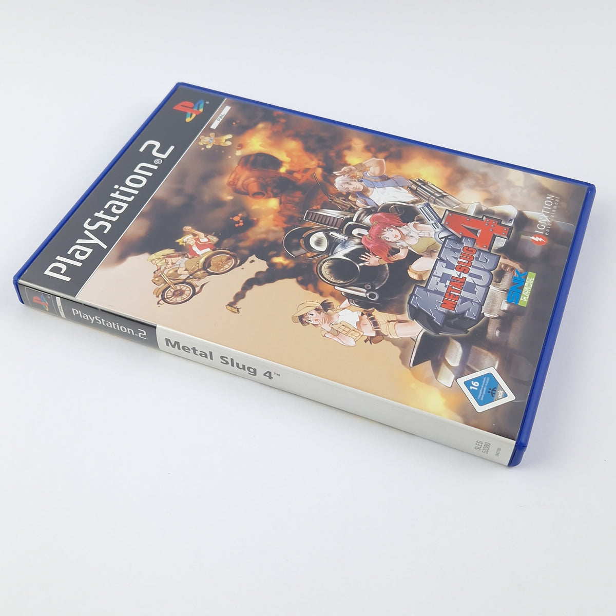 Playstation 2 Spiel – Metal Slug 4 OVP Anleitung PAL