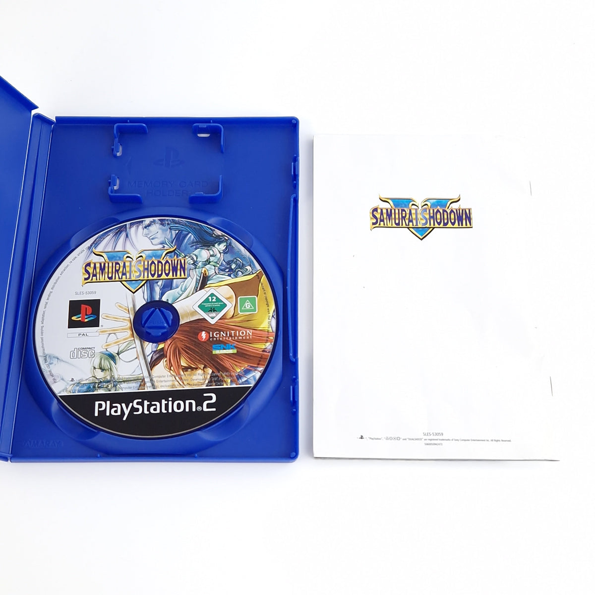 Playstation 2 Spiel – Samurai Showdown V OVP PAL