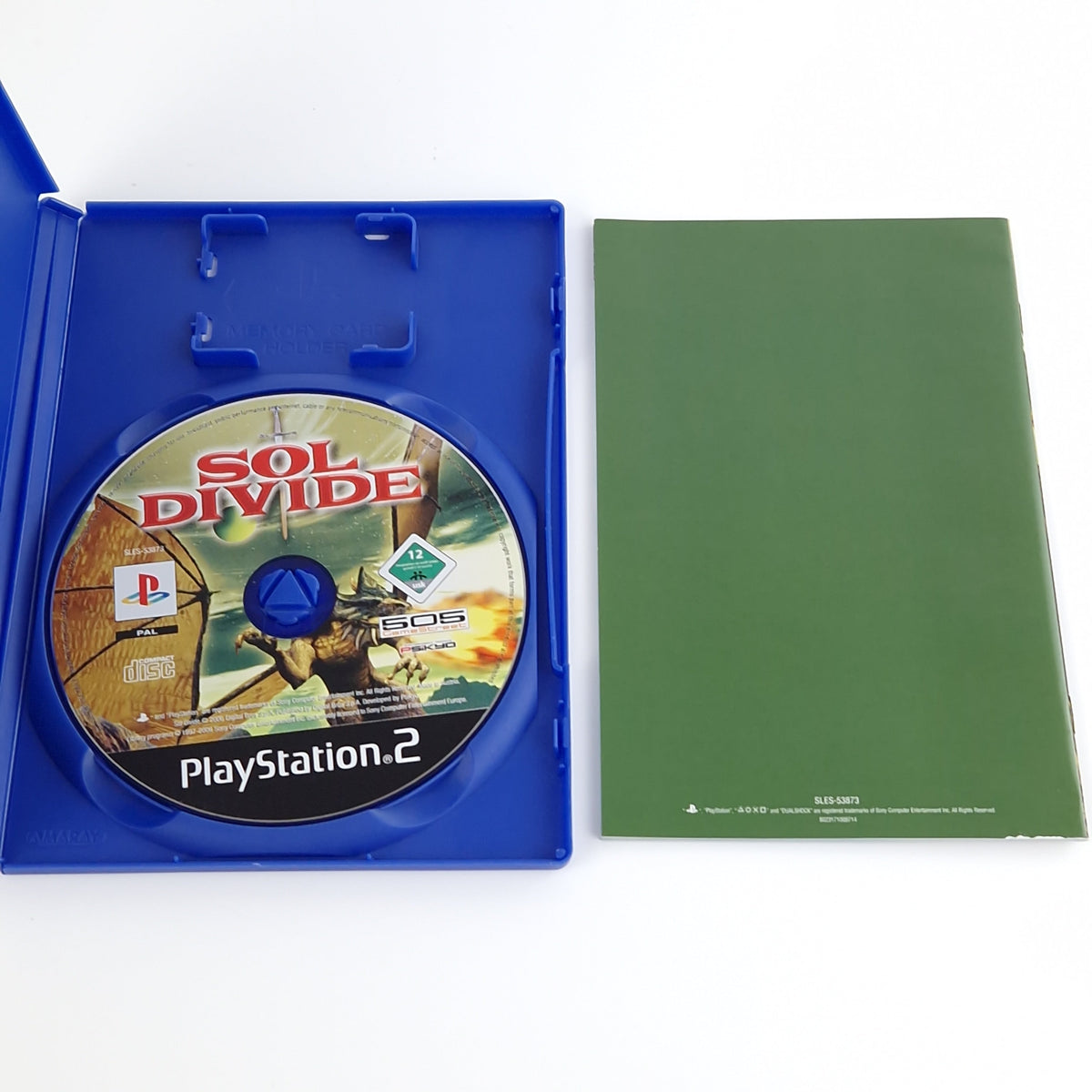 Playstation 2 Spiel – Sol Divide OVP PAL