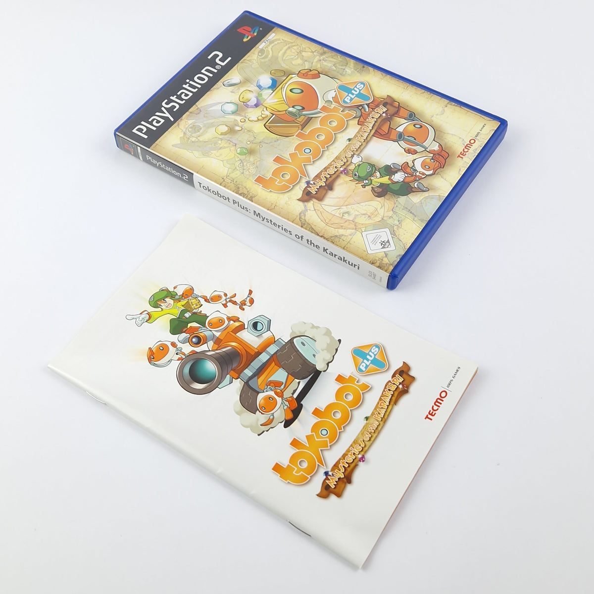 Playstation 2 Spiel – Tokobot Plus Mysteries OVP CD