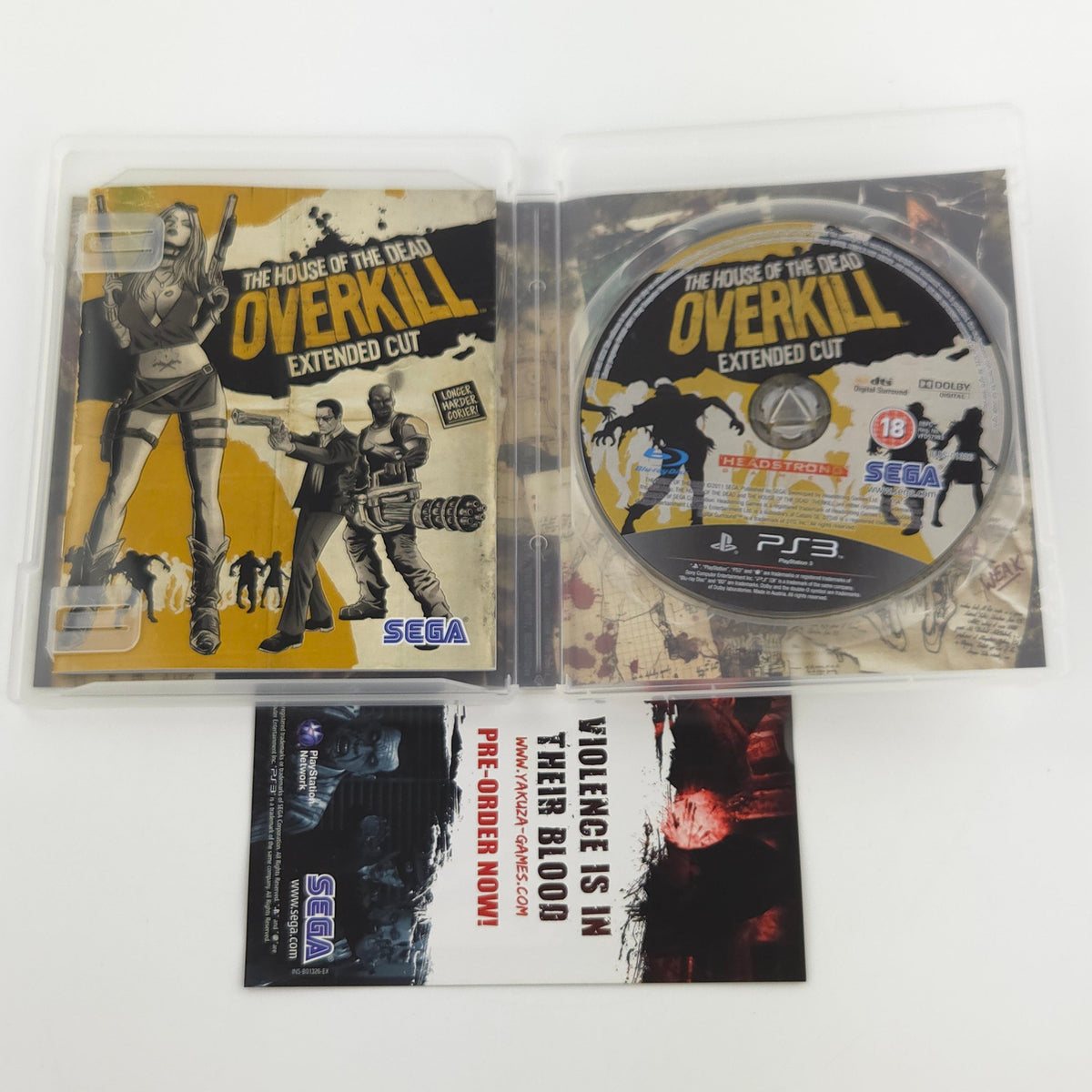 PlayStation 3 Spiel The House of the Dead Overkill USK18