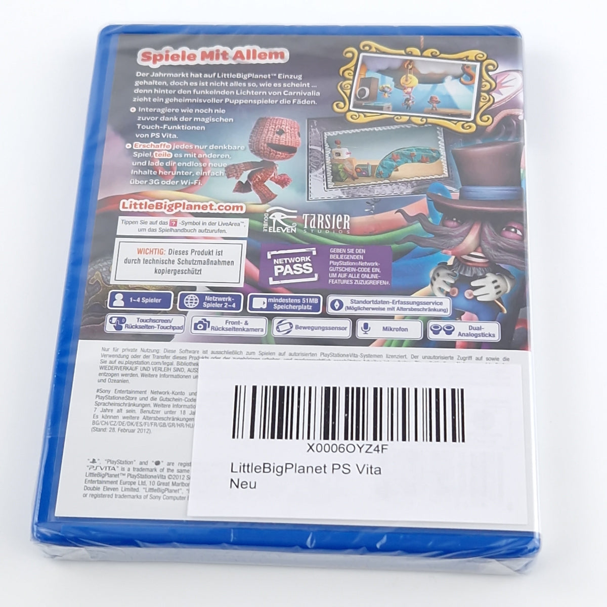 Playstation Vita Spiel – Little Big Planet (Neu PAL)