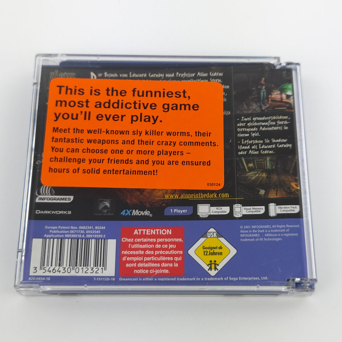 Sega Dreamcast Spiel – Alone in the Dark (PAL)