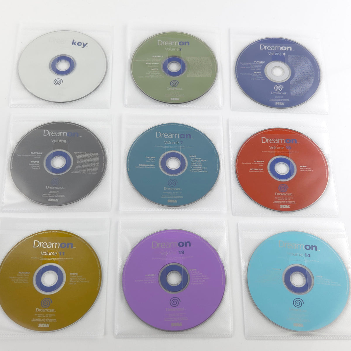 Sega Dreamcast Dream On Vol. 15 Konvolut 2 Dream Key CDs