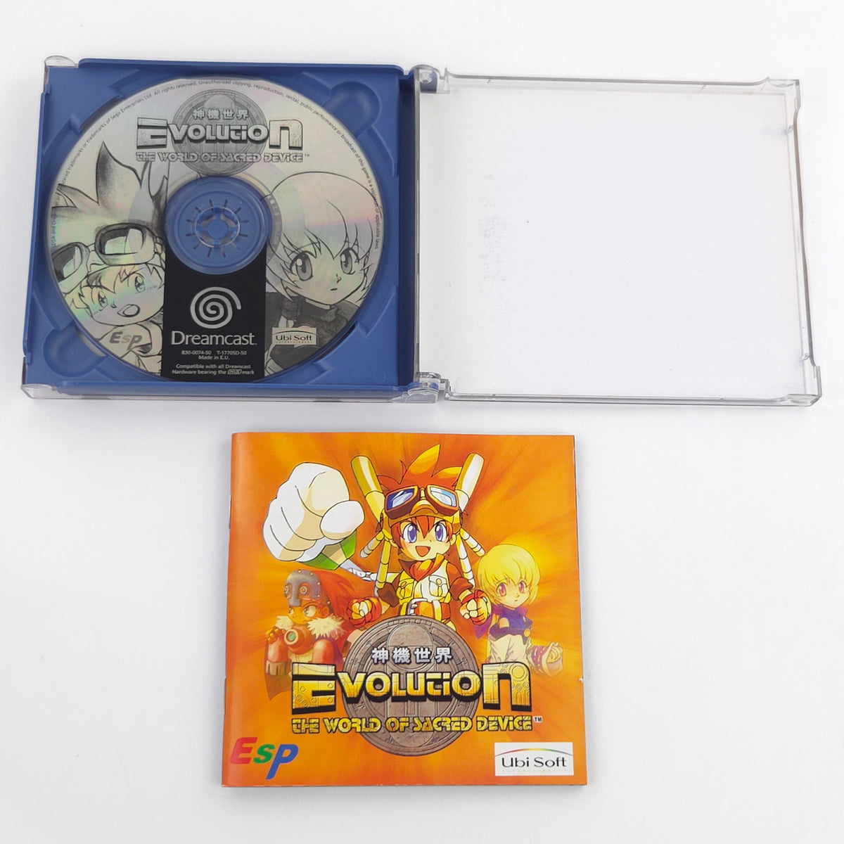 Sega Dreamcast Spiel – Evolution The World (PAL OVP)