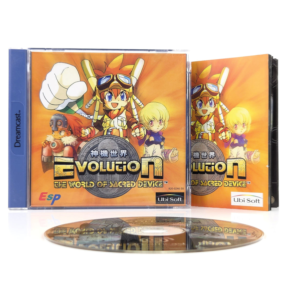 Sega Dreamcast Spiel – Evolution The World (PAL OVP)