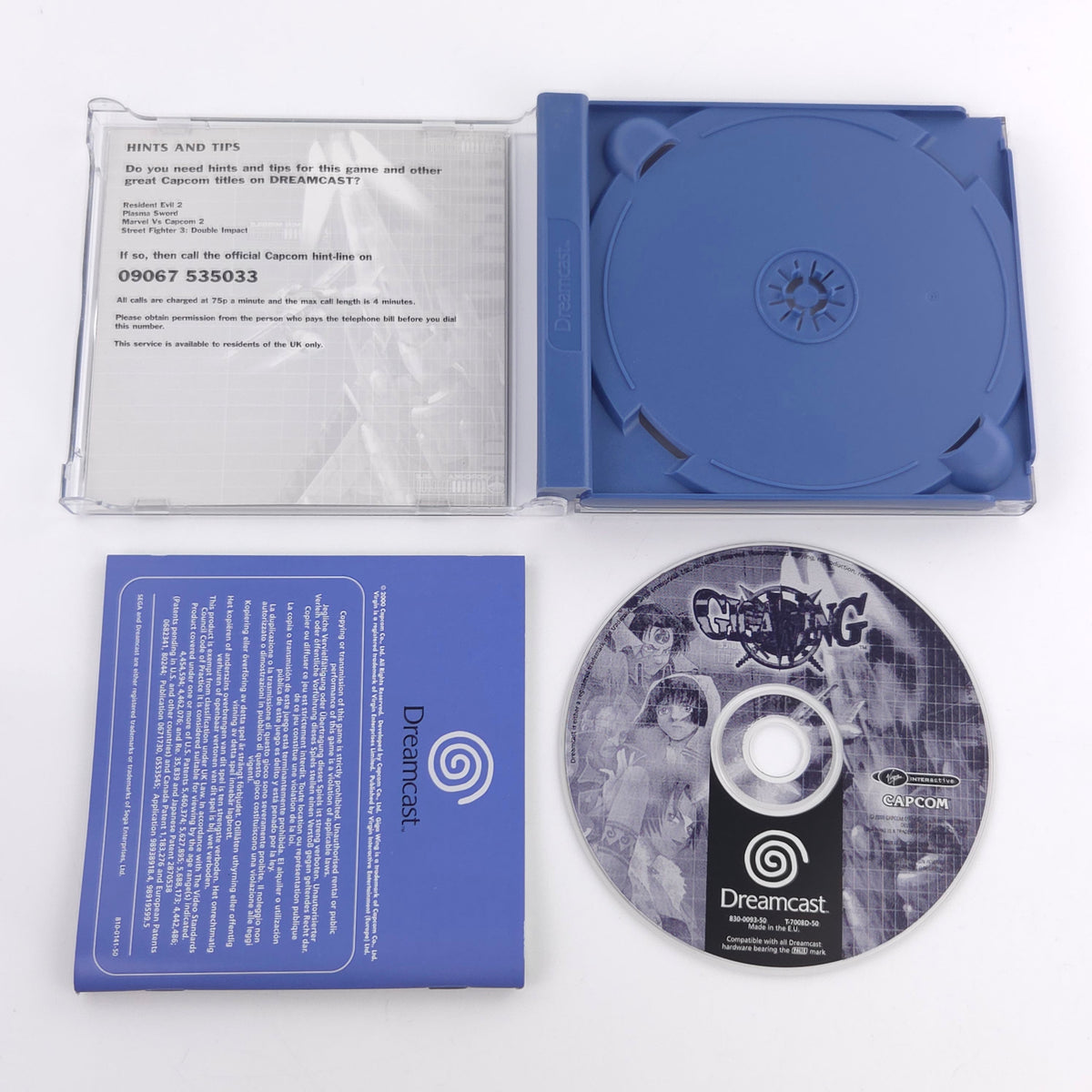 Sega Dreamcast Spiel – Giga Wing (PAL OVP)