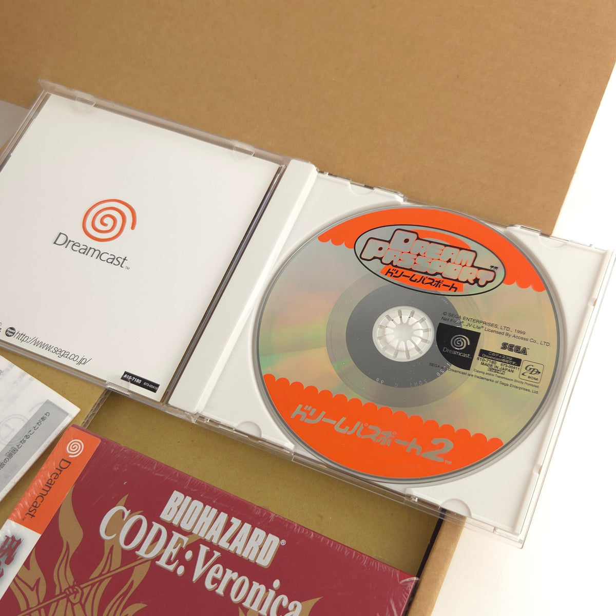 Dreamcast Konsole Biohazard Code Veronica Limited Box OVP