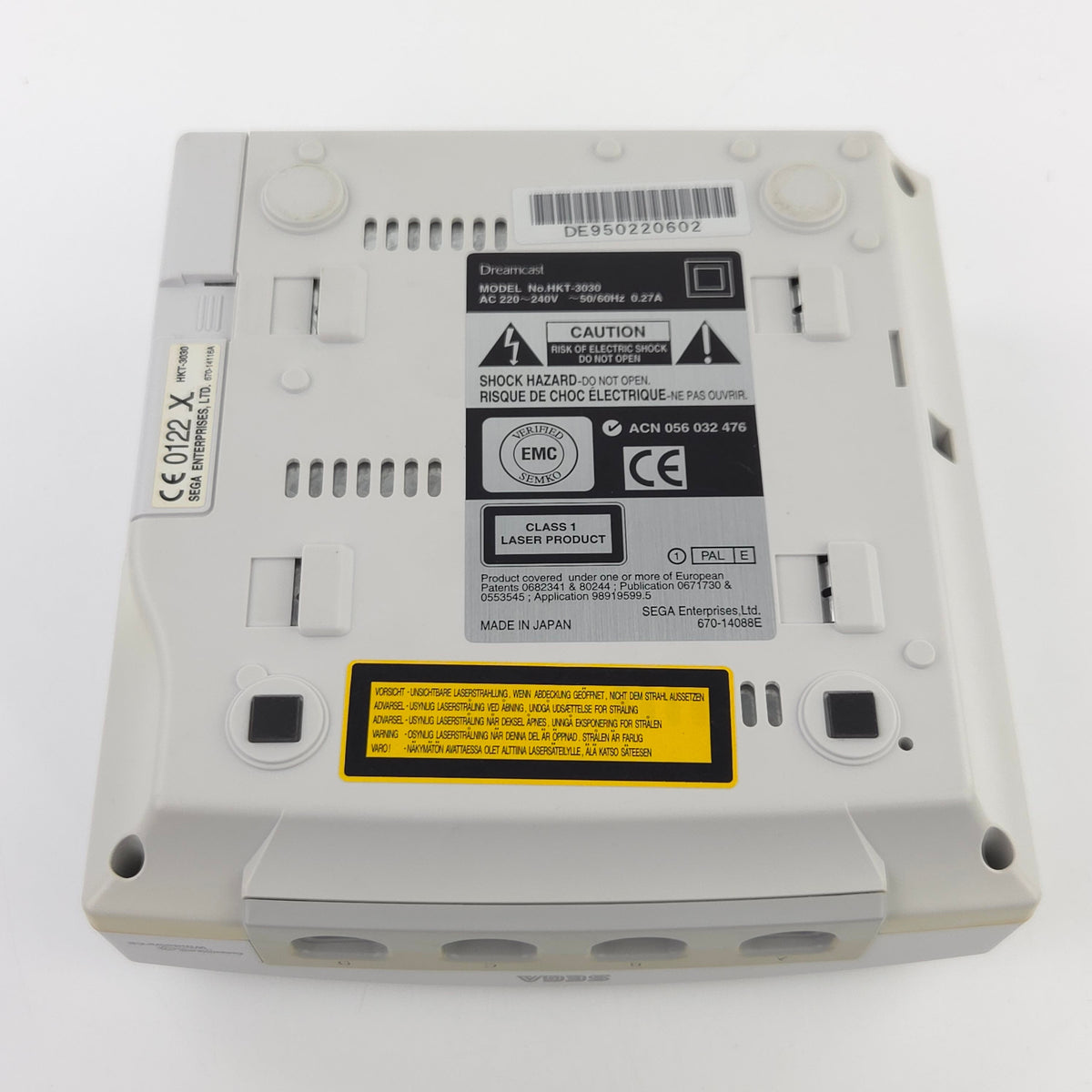 Sega Dreamcast Konsole OVP PAL mit Zubehör