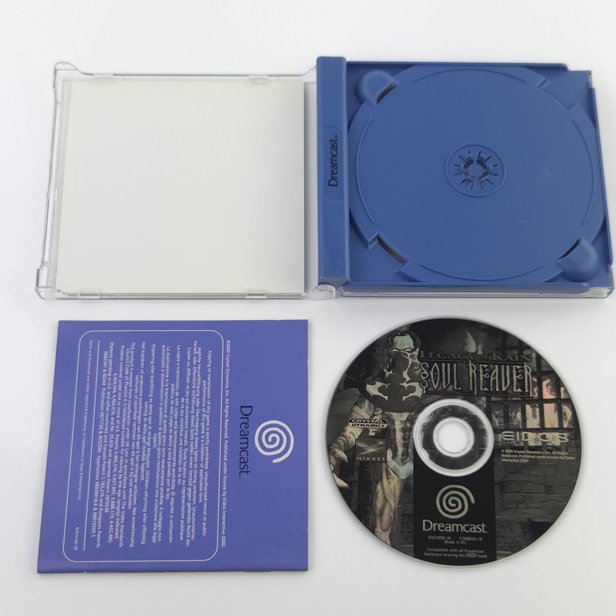 Sega Dreamcast Spiel – Legacy of Kain Soul Reaver (PAL)