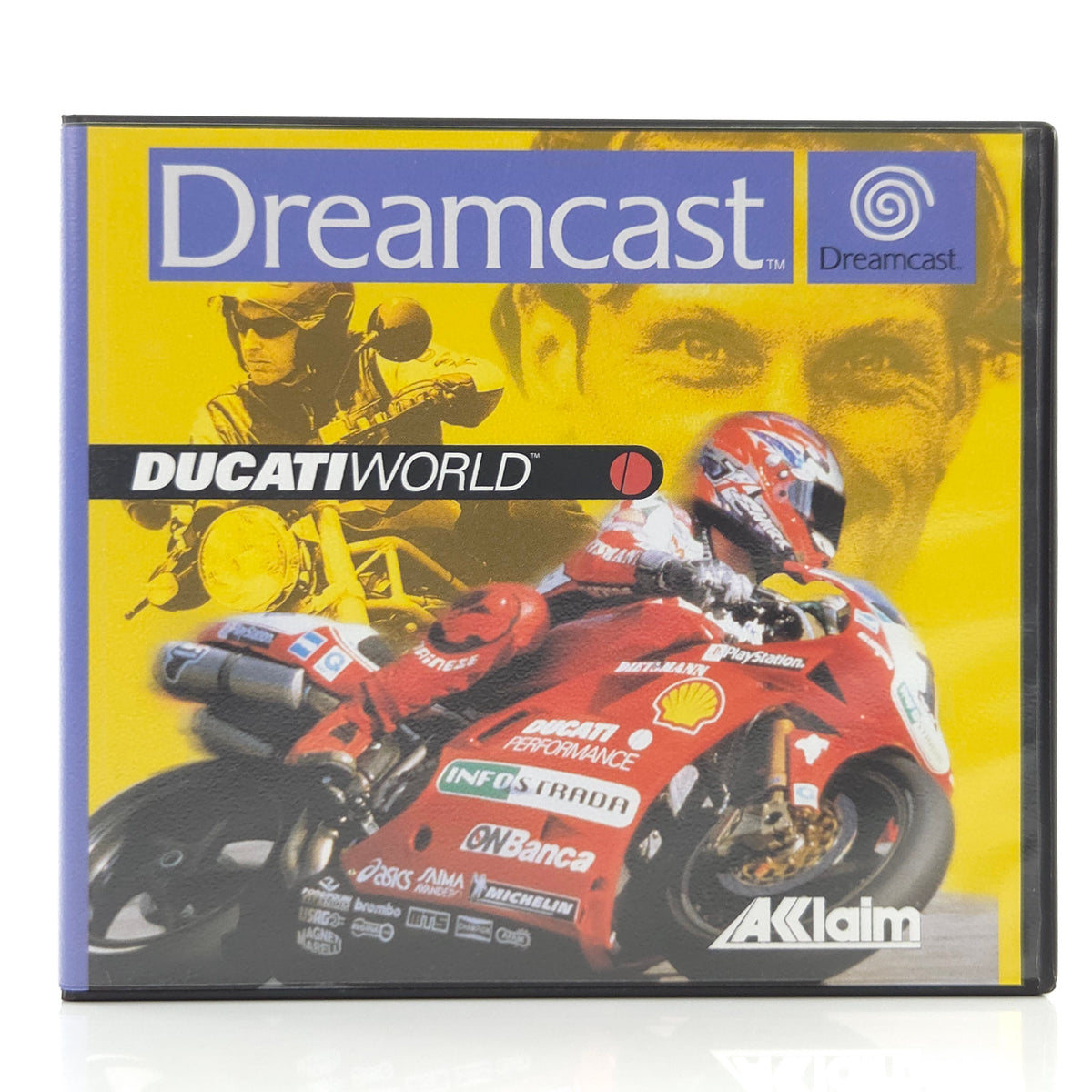 Sega Dreamcast Spiel Ducati World White Label Promo OVP