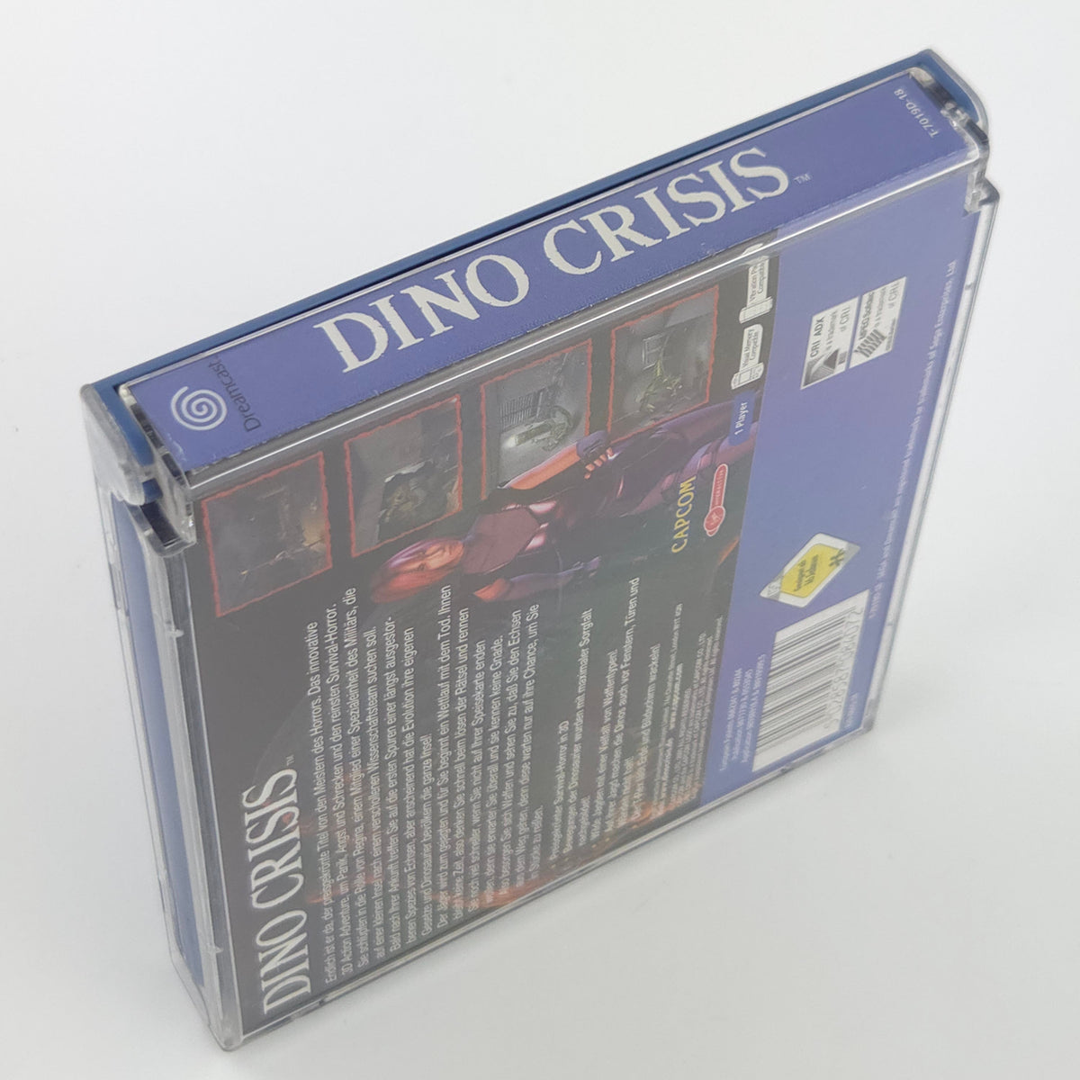 Sega Dreamcast Spiel Dino Crisis OVP DE