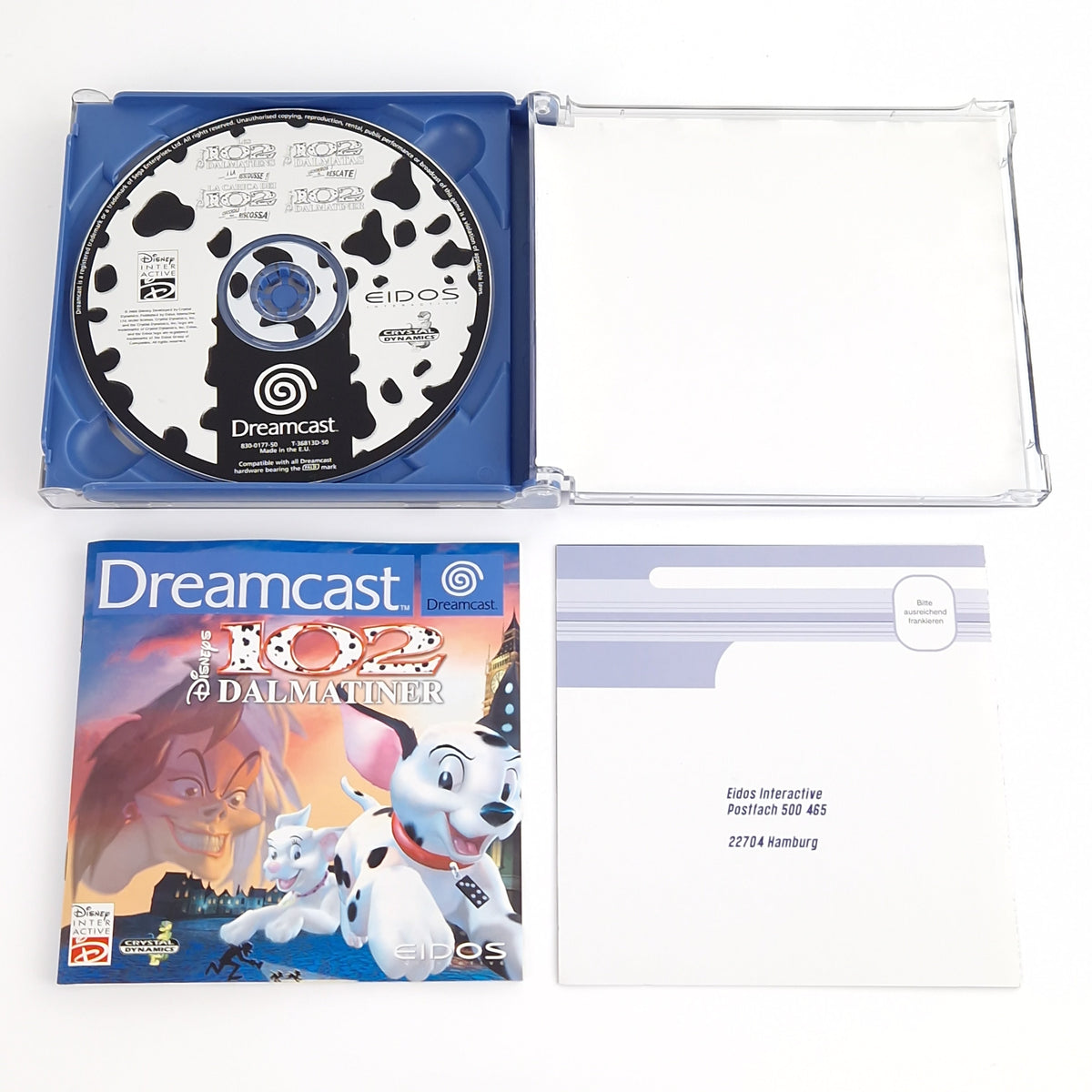 Sega Dreamcast Spiel – Disneys 102 Dalmatiner PAL OVP