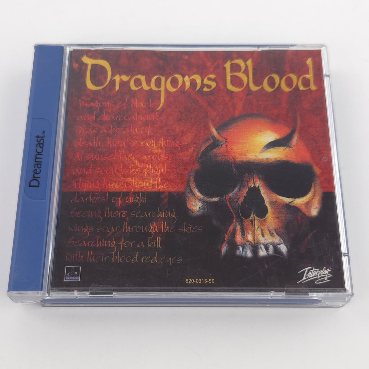 Sega Dreamcast Spiel Dragons Blood CIB PAL EUR OVP