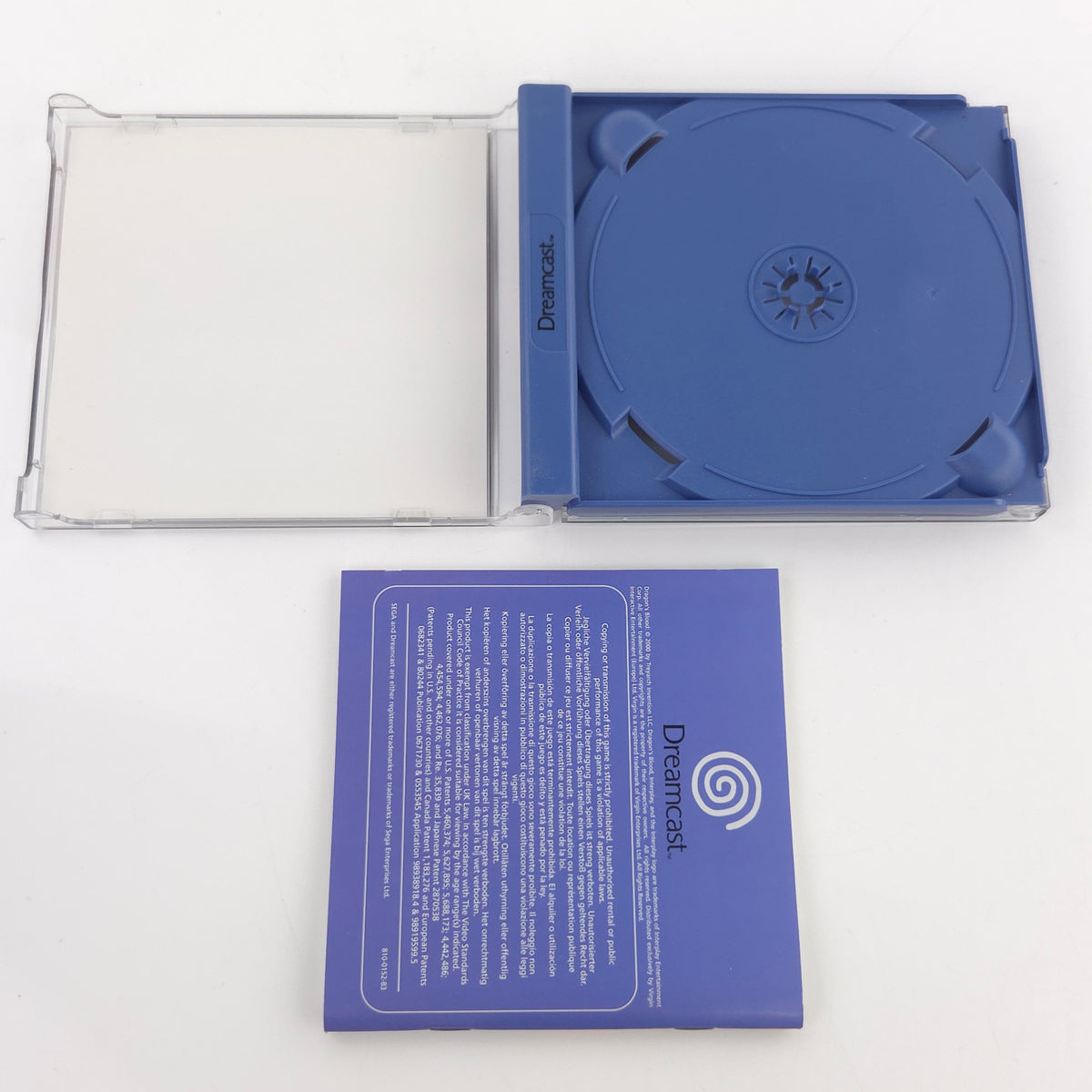 Sega Dreamcast Spiel Dragons Blood CIB PAL EUR OVP
