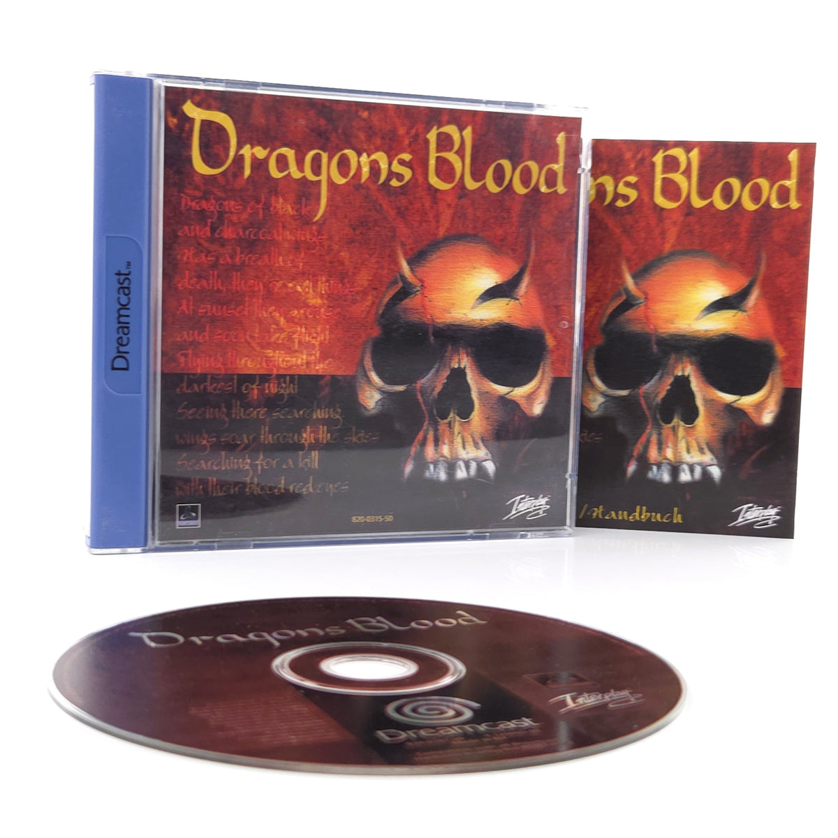 Sega Dreamcast Spiel Dragons Blood CIB PAL EUR OVP