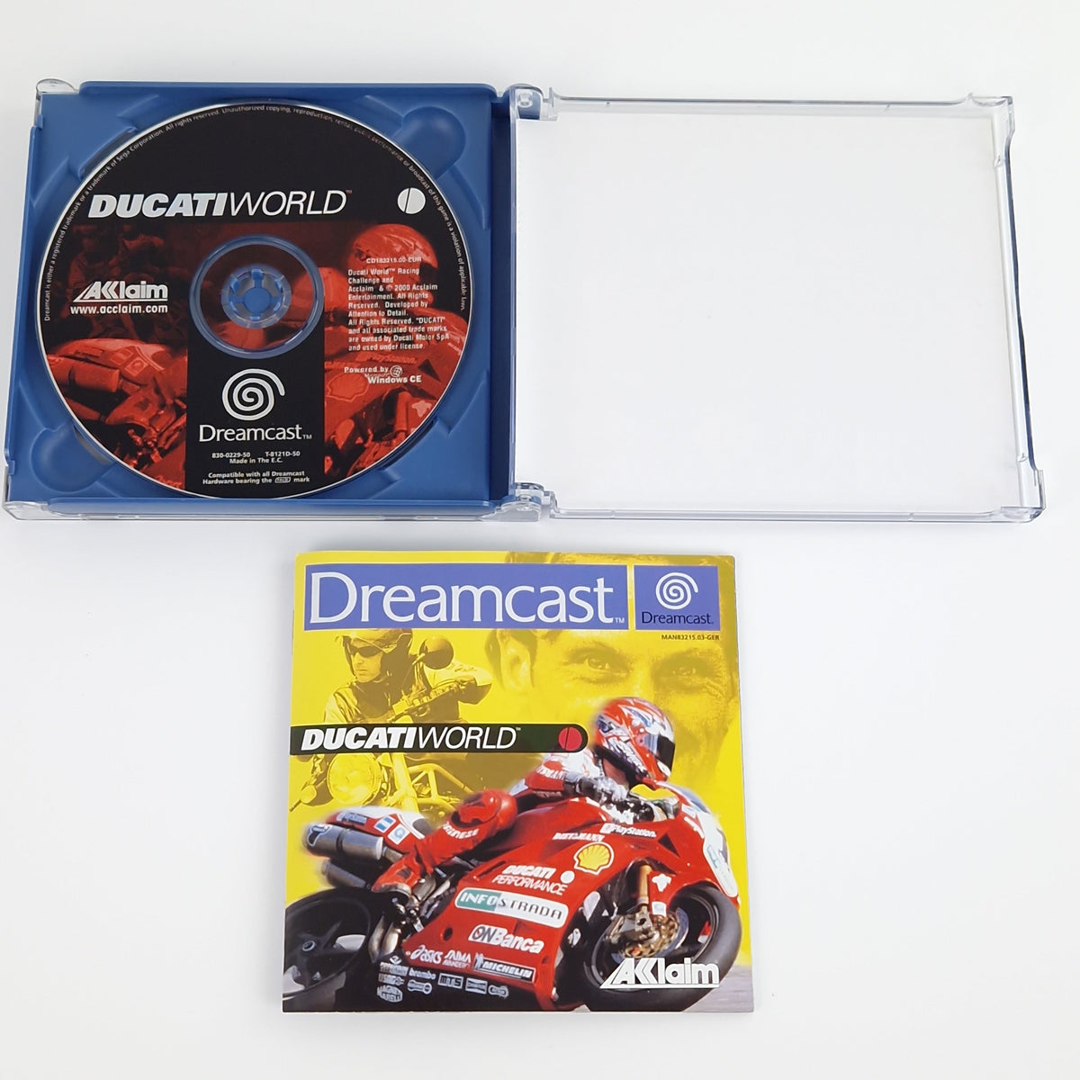 Sega Dreamcast Spiel – Ducati World OVP PAL CIB