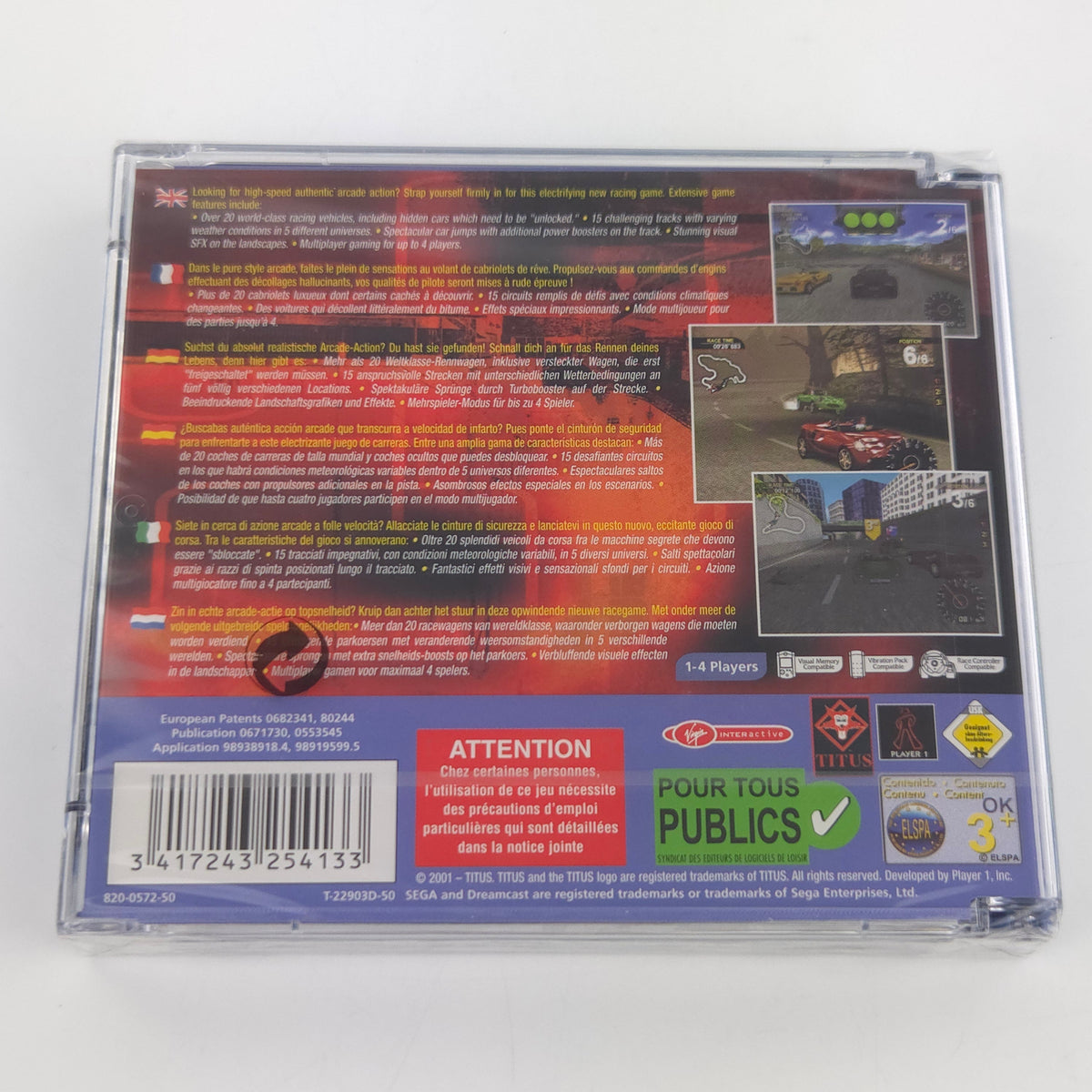Dreamcast Spiel Exhibition of Speed DC OVP NEU SEALED