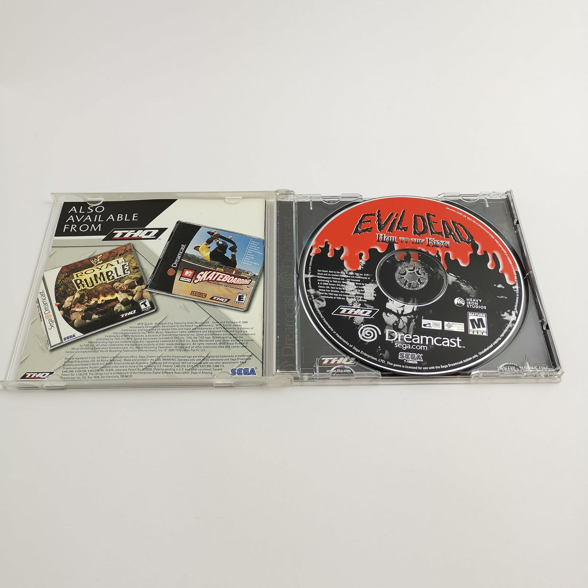 Sega Dreamcast Spiel – Evil Dead Hail to the King OVP NTSC-U/C