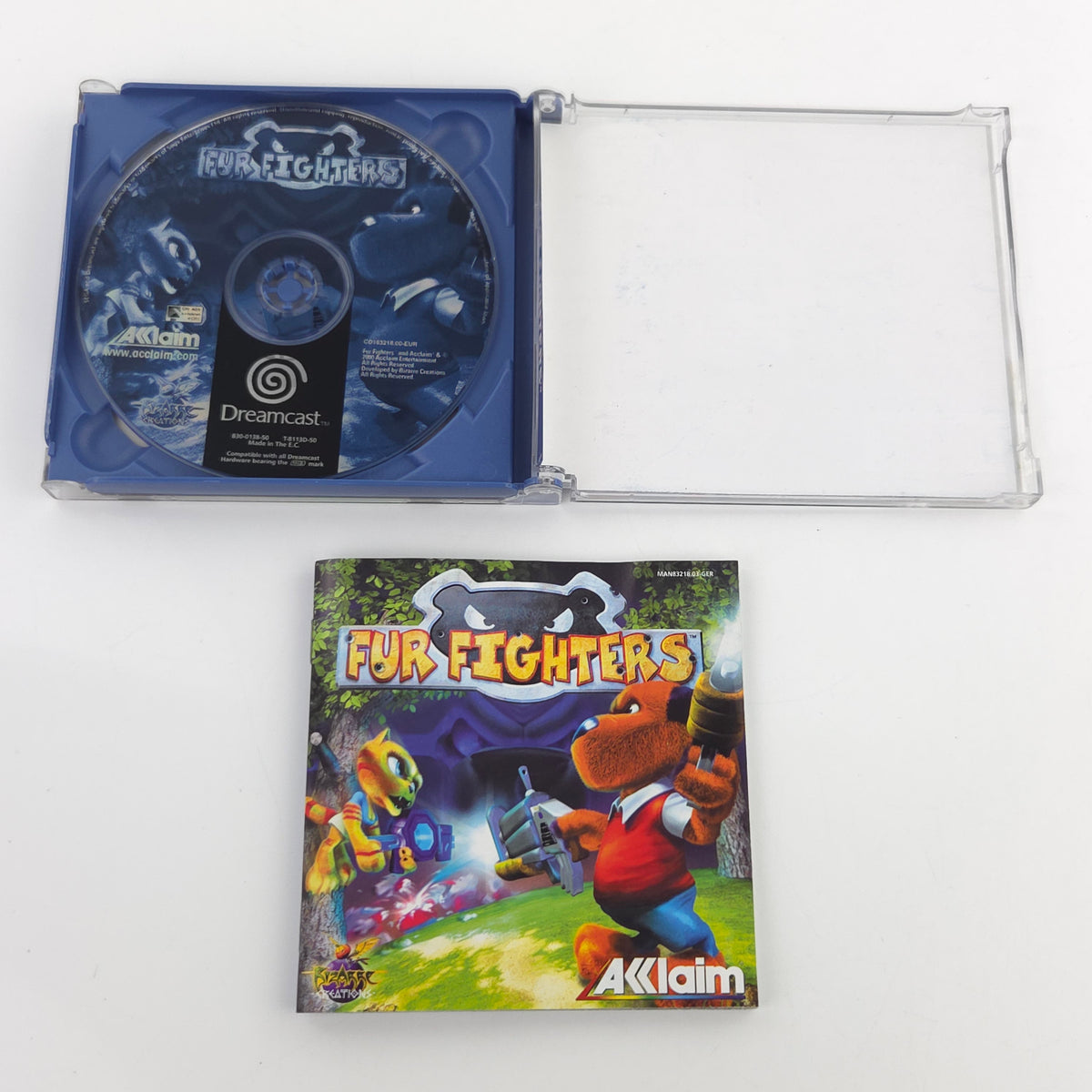 Sega Dreamcast Spiel Fur Fighters DC OVP PAL DE Acclaim