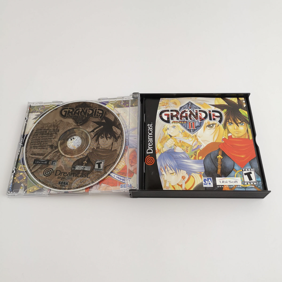 Sega Dreamcast Spiel – Grandia II 2 OVP NTSC-U/C USA