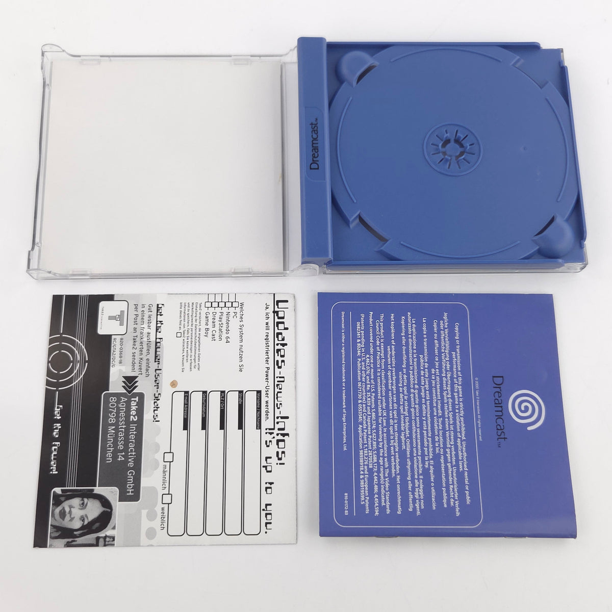 Sega Dreamcast Spiel Grand Theft Auto 2 GTA DC OVP PAL