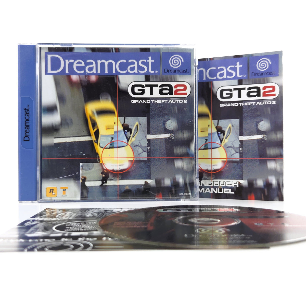 Sega Dreamcast Spiel Grand Theft Auto 2 GTA DC OVP PAL