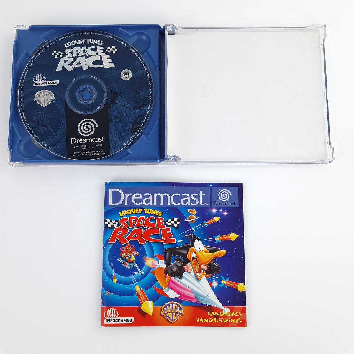 Sega Dreamcast Spiel – Looney Tunes Space Race OVP PAL