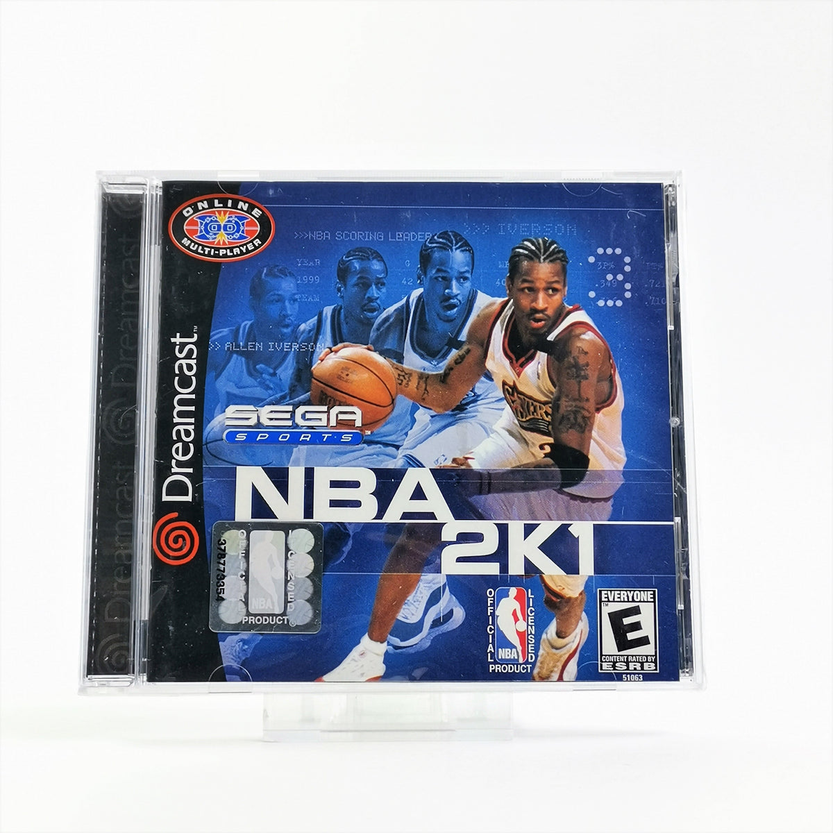 Sega Dreamcast Spiel – NBA 2K1 Basketball Neu OVP USA