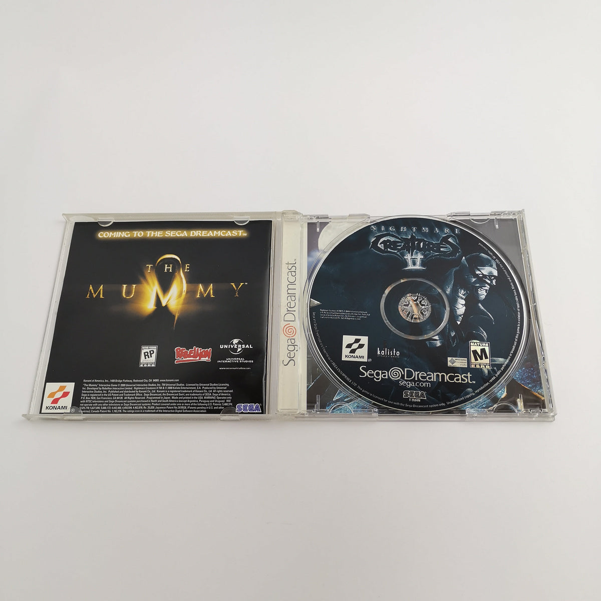 Sega Dreamcast Spiel – Nightmare Creatures II NTSC-U/C OVP
