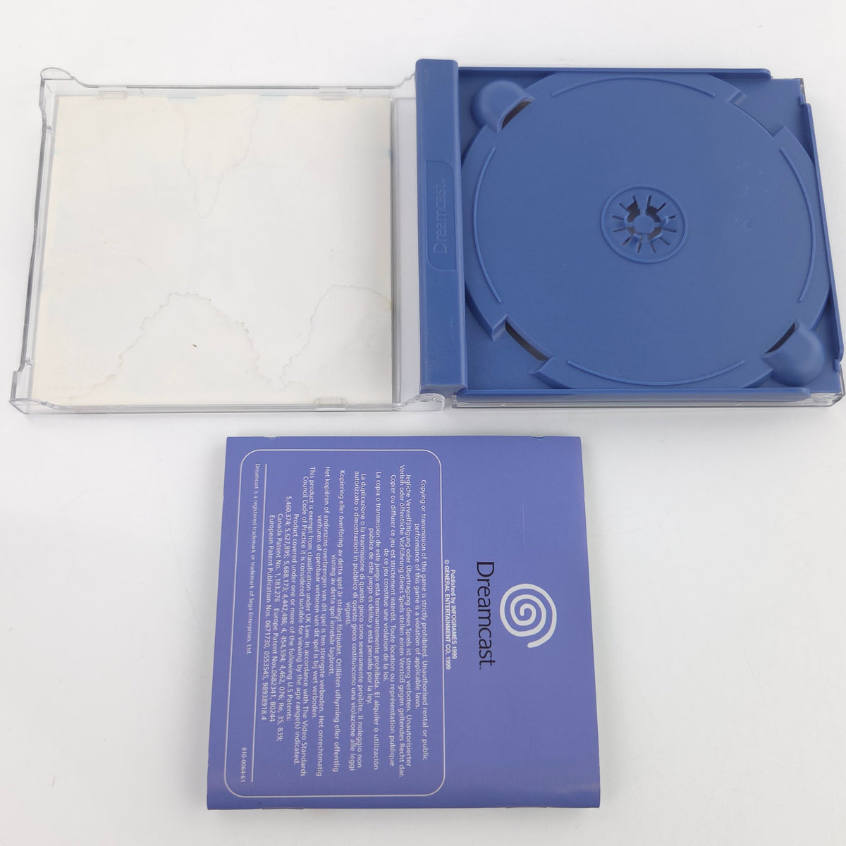 Sega Dreamcast Spiel PenPen OVP PAL Infogrames CD-ROM
