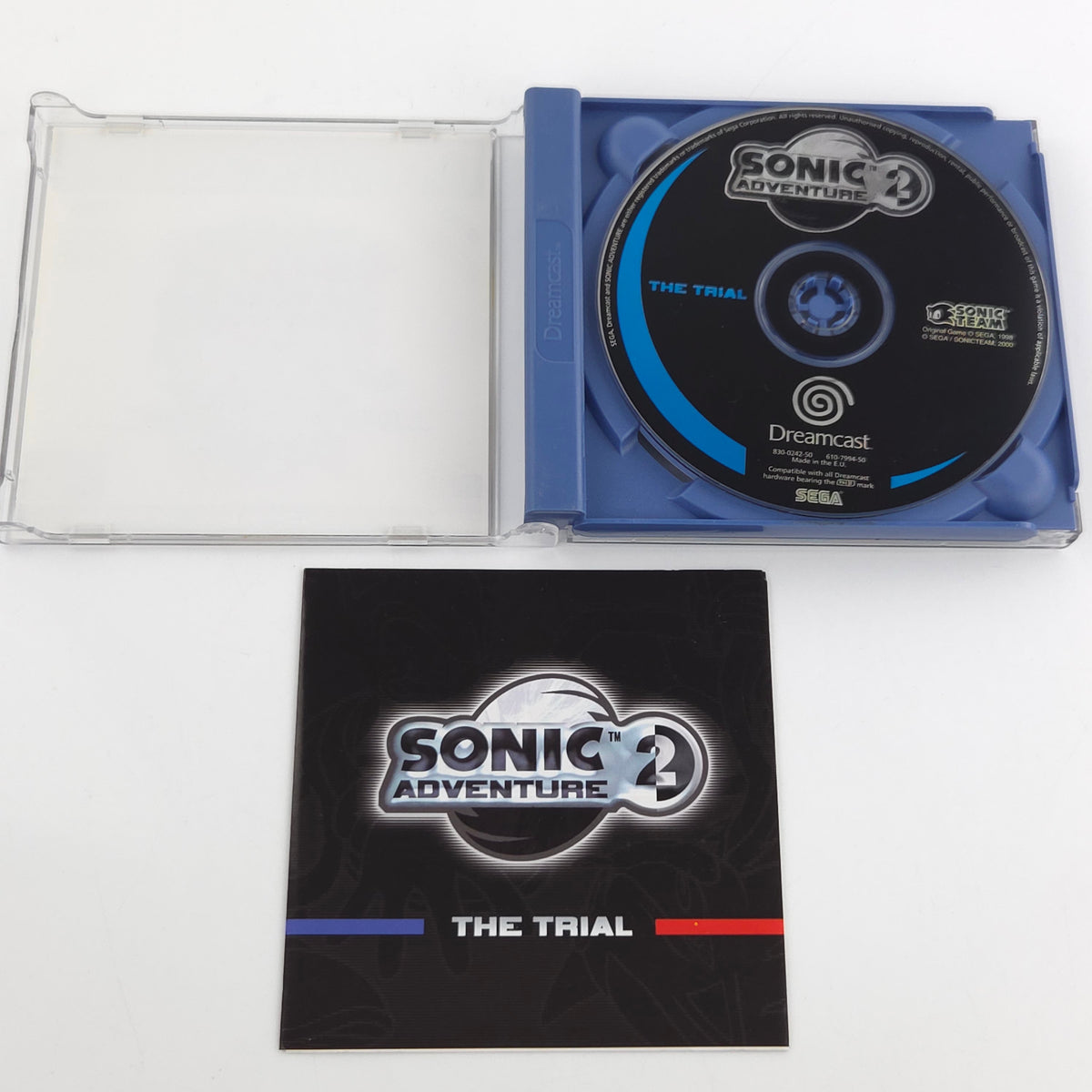 Sega Dreamcast Spiel Phantasy Star Online Sonic Demo CIB PAL