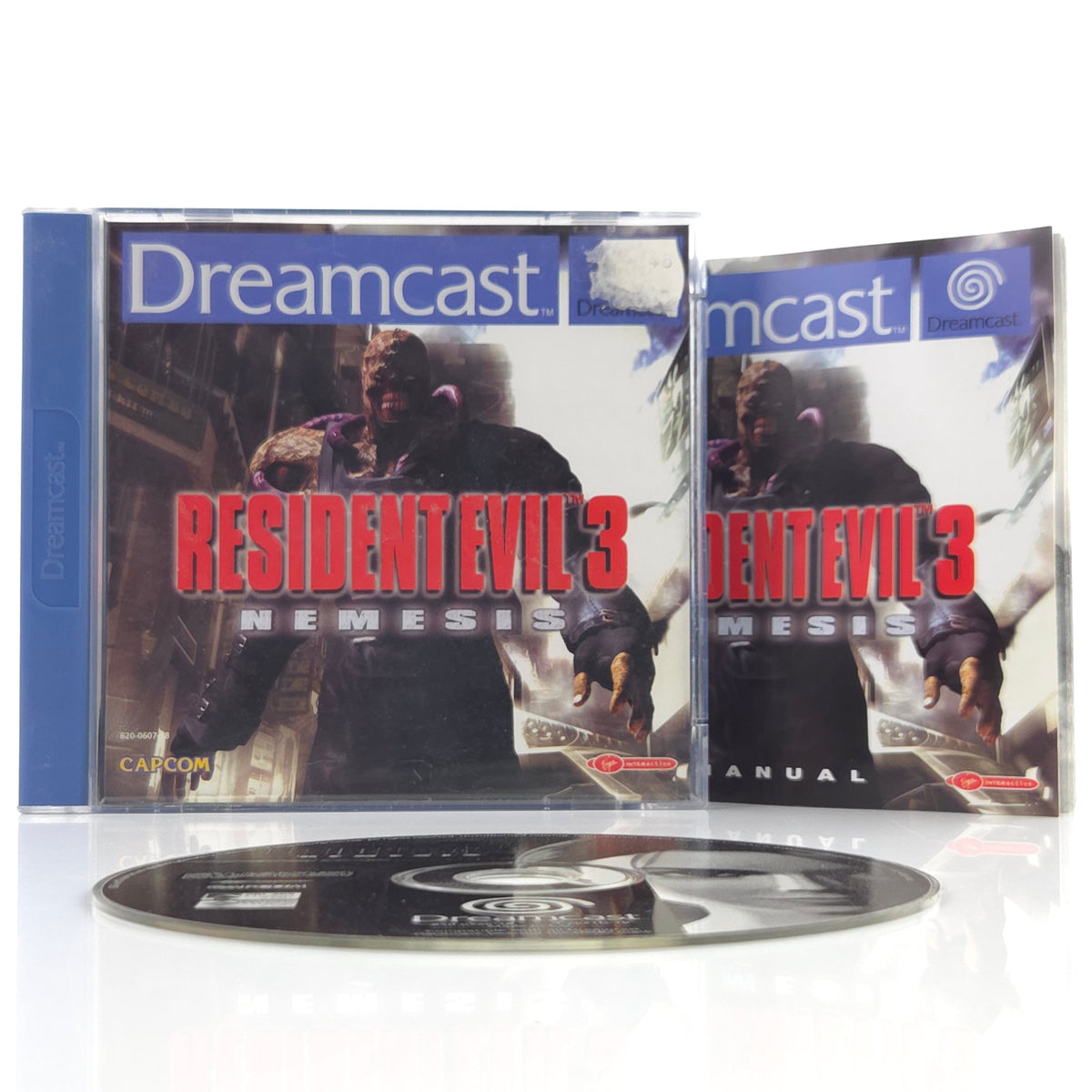 Sega Dreamcast Spiel Resident Evil 3 Nemesis PAL OVP