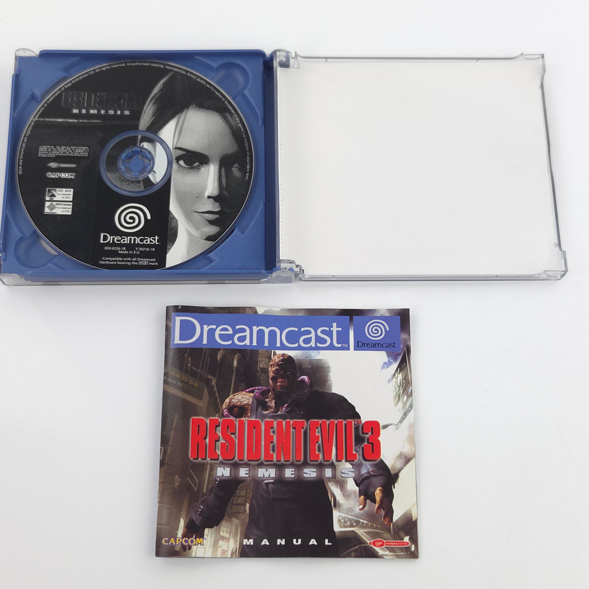Sega Dreamcast Spiel Resident Evil 3 Nemesis PAL OVP