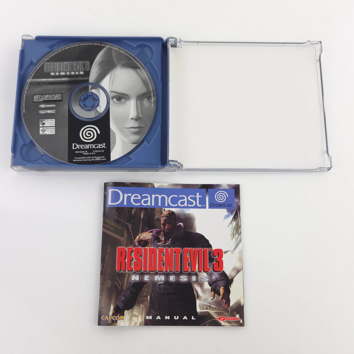 Sega Dreamcast Spiel Resident Evil 3 Nemesis PAL OVP CIB