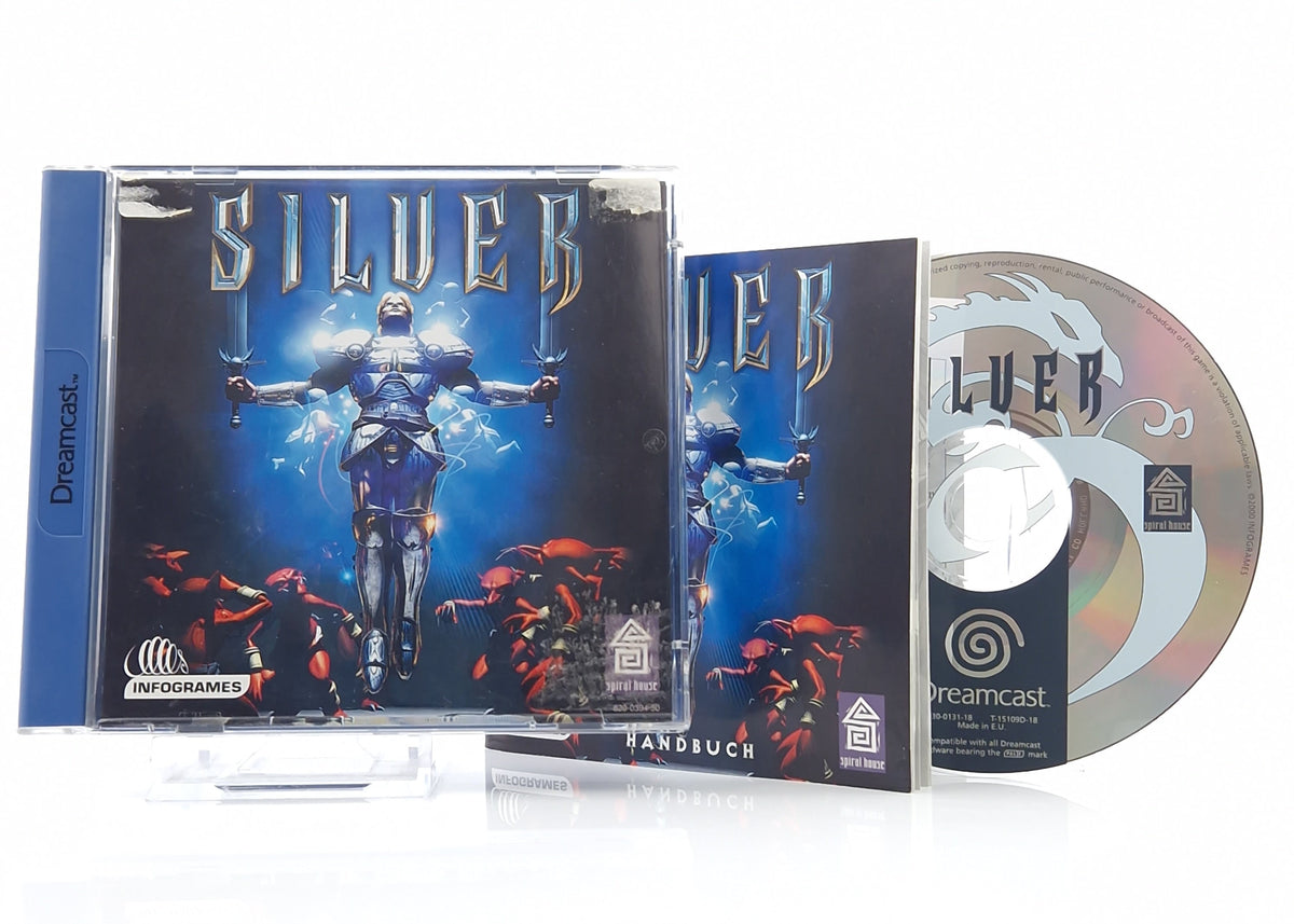 Sega Dreamcast Spiel – Silver OVP CD Anleitung PAL