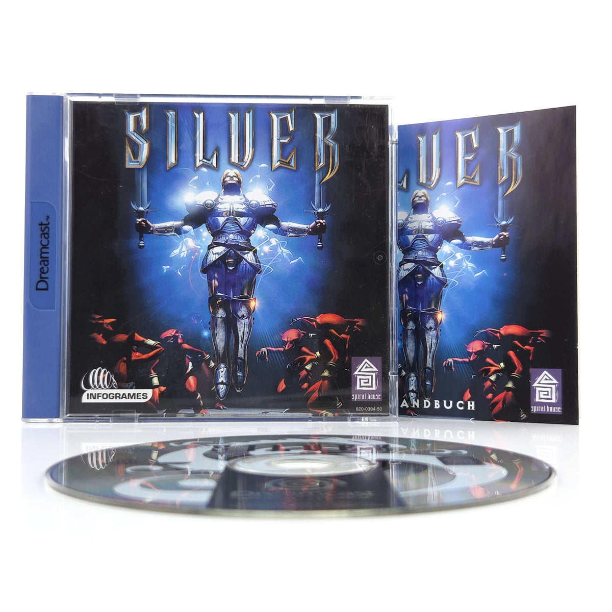 Sega Dreamcast Spiel Silver OVP CIB PAL DE Infogrames