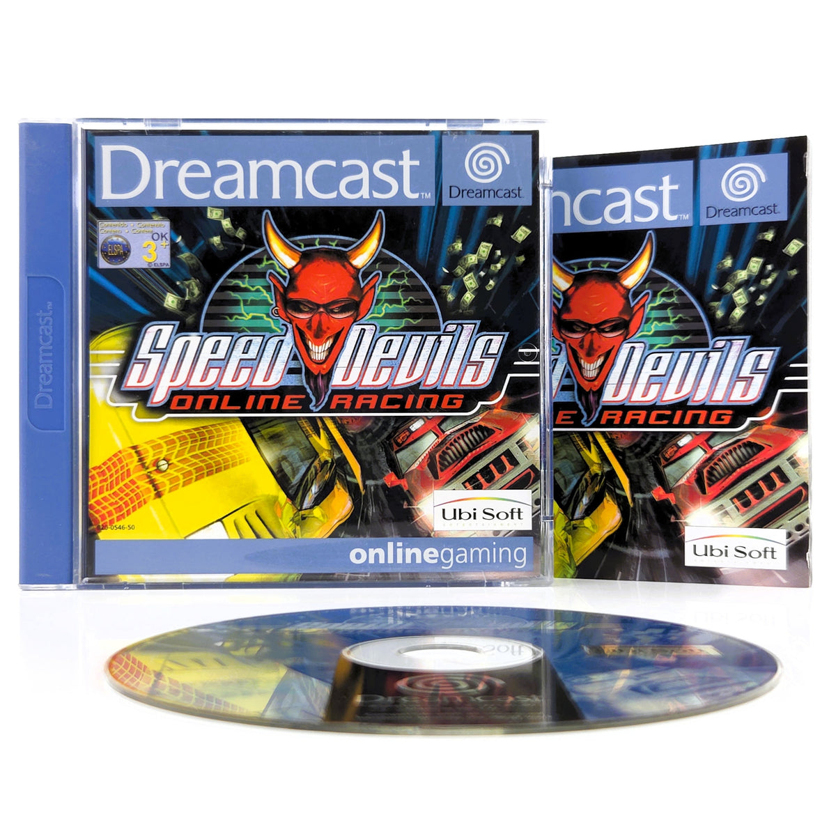 Sega Dreamcast Spiel Speed Devils Online Racing OVP PAL