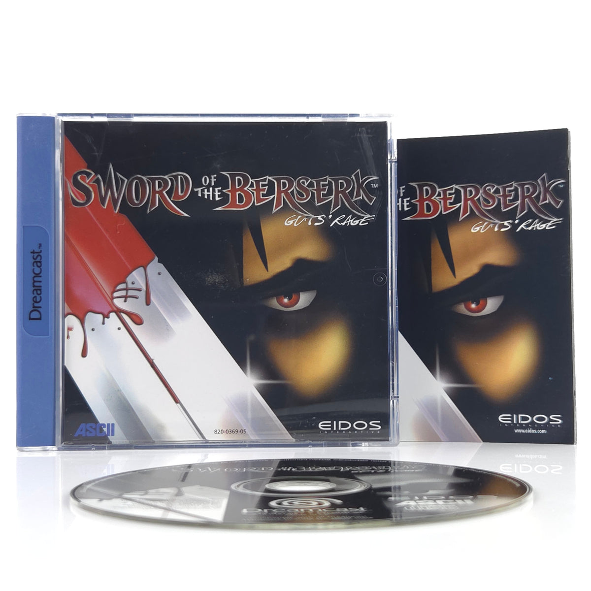 Dreamcast Spiel Sword of the Berserk Guts Rage PAL OVP