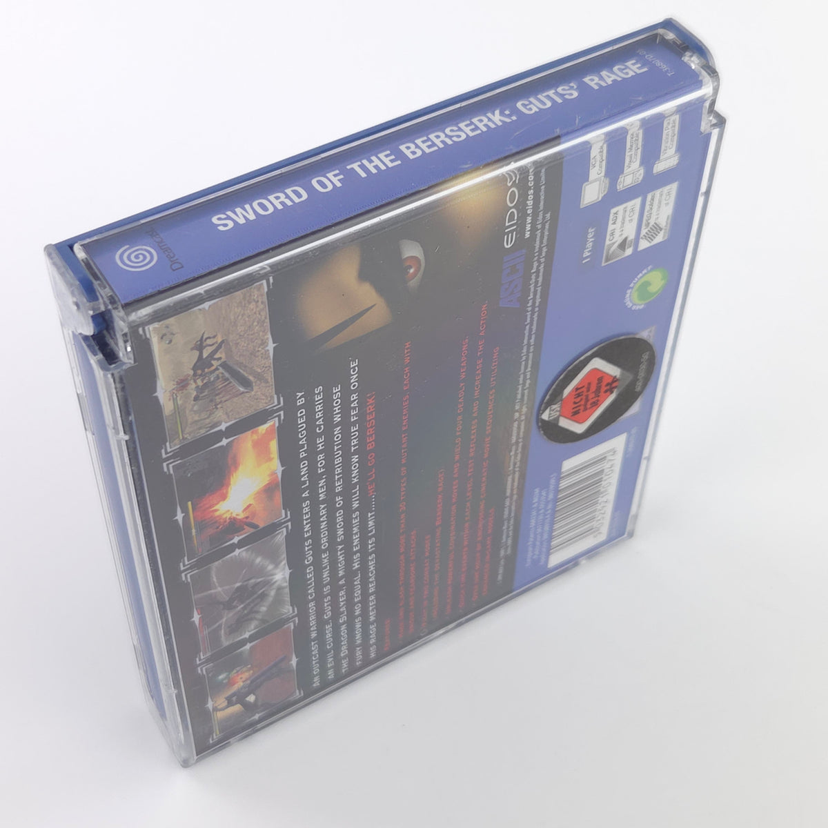Dreamcast Spiel Sword of the Berserk Guts Rage PAL OVP