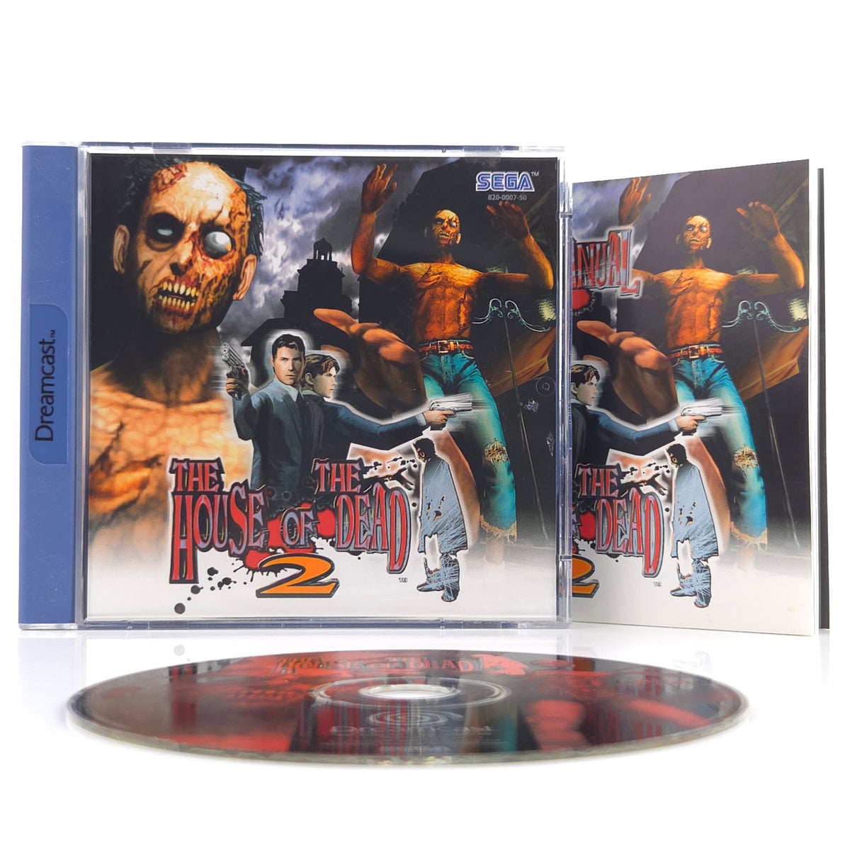 Sega Dreamcast Spiel The House of the Dead 2 OVP PAL USK18