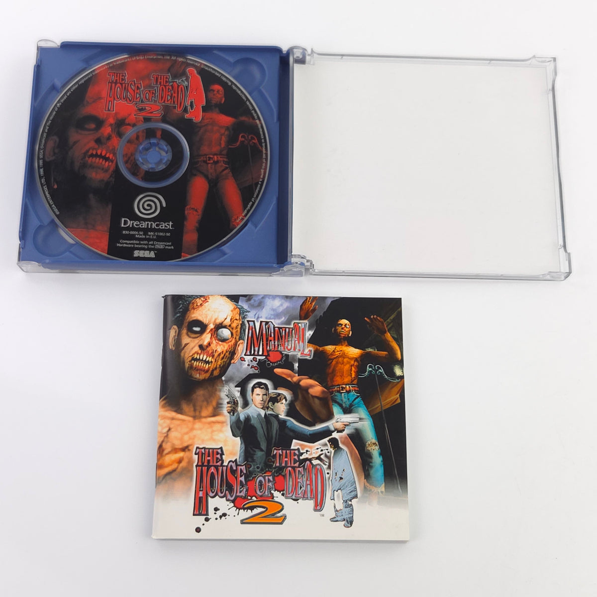 Sega Dreamcast Spiel The House of the Dead 2 OVP PAL USK18