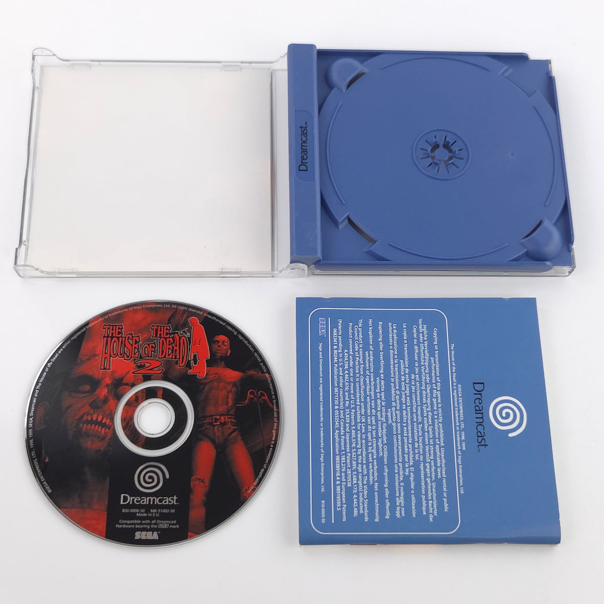 Sega Dreamcast Spiel The House of the Dead 2 OVP PAL USK18