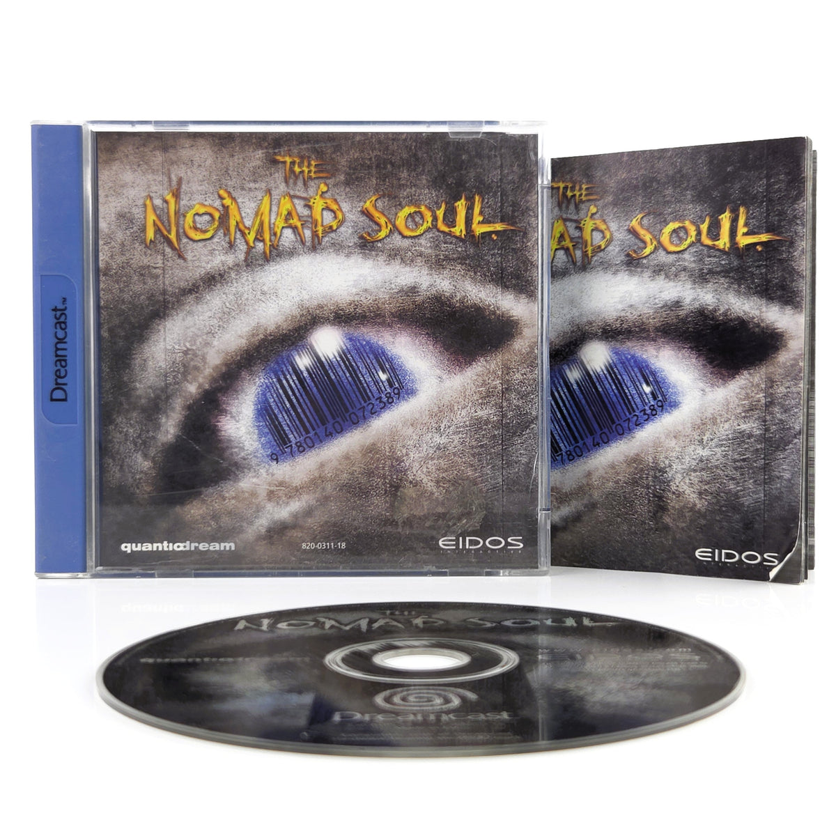 Sega Dreamcast Spiel The Nomad Soul DC OVP CIB PAL DE